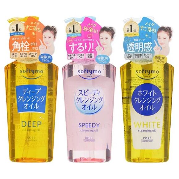 Kose, Softymo Cleansing Oil 3 types - Picture 1 of 1